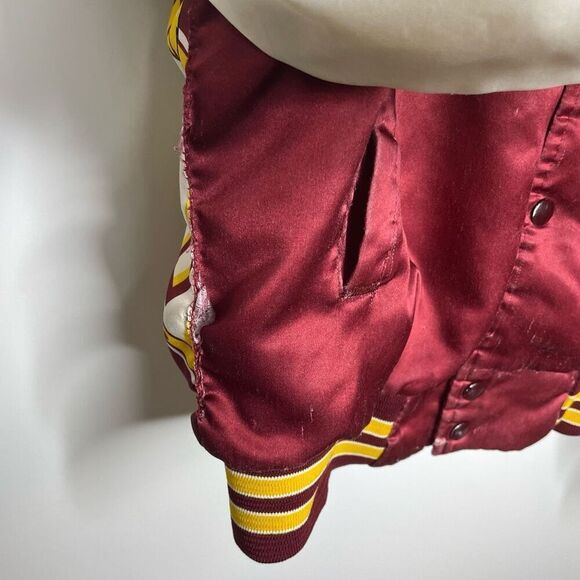 Vintage Chalk Line Washington Commanders NFL Redskins Football Bomber Jacket S - Picture 7 of 10